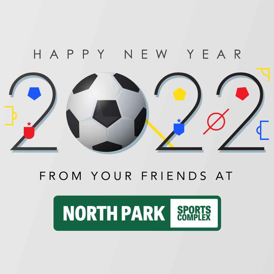 NorthParkSC's tweet photo. Happy New Year from our family to yours!
.
We are closed today in observance of the holiday, but will return to normal operating hours tomorrow. Stay active all year long with our indoor climate-controlled arena, great for pick-up games, tournaments, practices, and more! https://t.co/dDKz36eRnQ