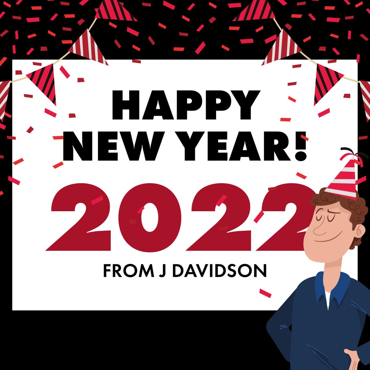 Happy New Year! 
Wishing everyone a fantastic start to 2022 🎉

#HappyNewYear #NewYearCelebrations