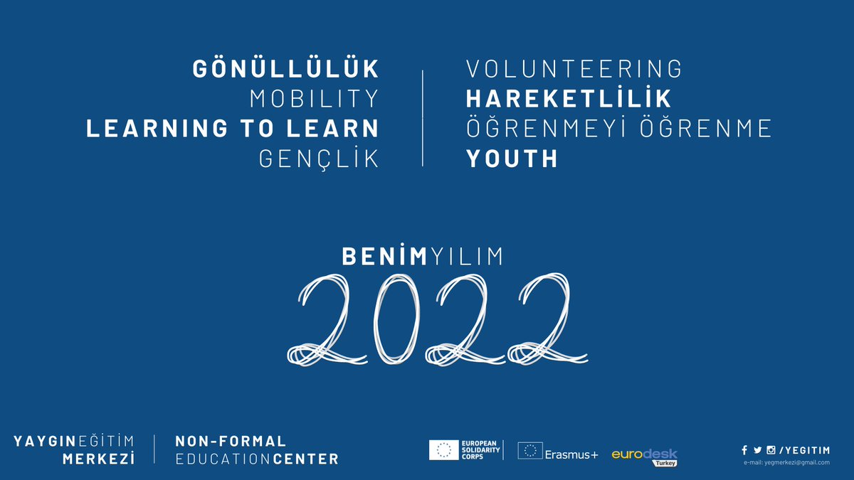 Hoş Geldin 2022!
#BenimYılım #yegitim