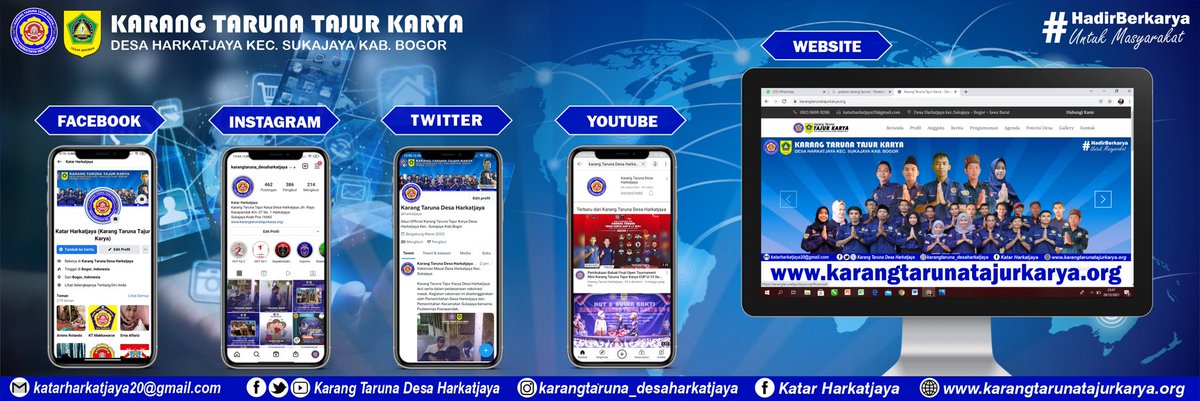 KARANG TATUNA TAJUR KARYA LAUNCHINGKAN WEBSITE UPAYA MEMBERIKAN LAYANAN INFORMASI KEPADA MASYARAKAT karangtarunatajurkarya.org/artikel/karang…