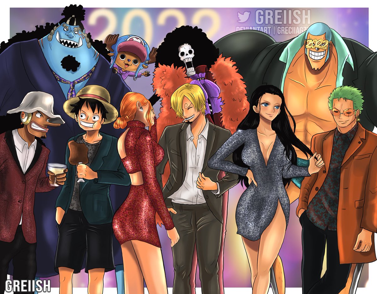 Happy New Year!!! Cheers to 2022 🥂
#OnePiece
