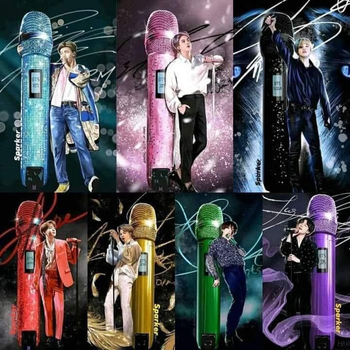 Here Are The Significances Behind BTS Microphone Colors, 40 OFF