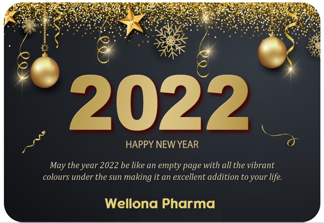 wellonapharma's tweet photo. Happy New Year to all https://t.co/RnYqQZn4xy