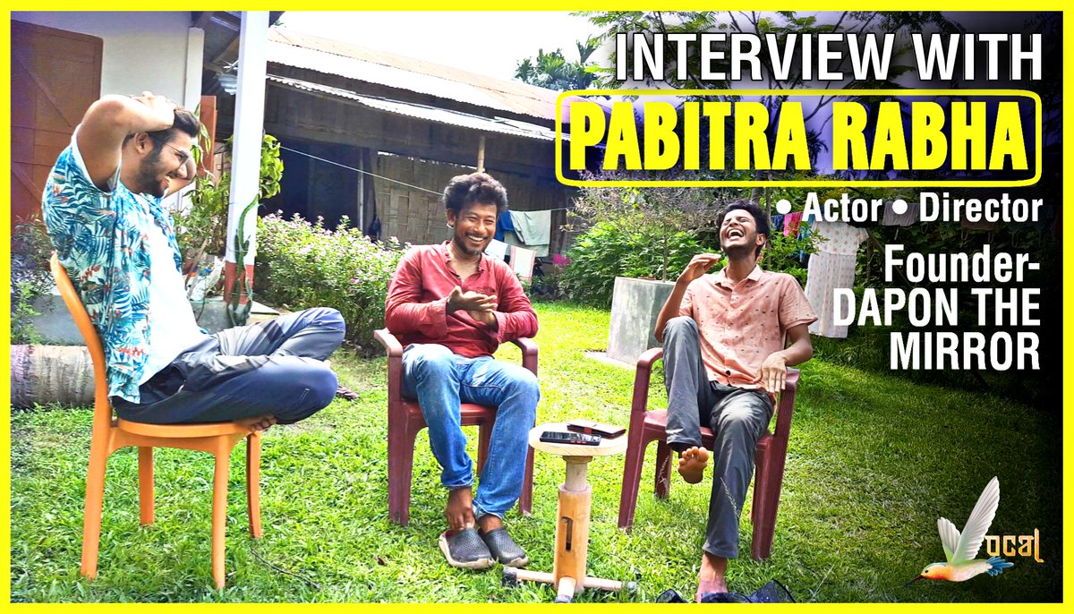 vocalofficial's tweet photo. Amazing time with @pabitra16j sir at Dapon the mirror! 
Full Interview out now!
#NewYear2022 #bollywoodactor
#bollywood #Assam https://t.co/d8f29Z9MwY https://t.co/KW9pwuoiS4
