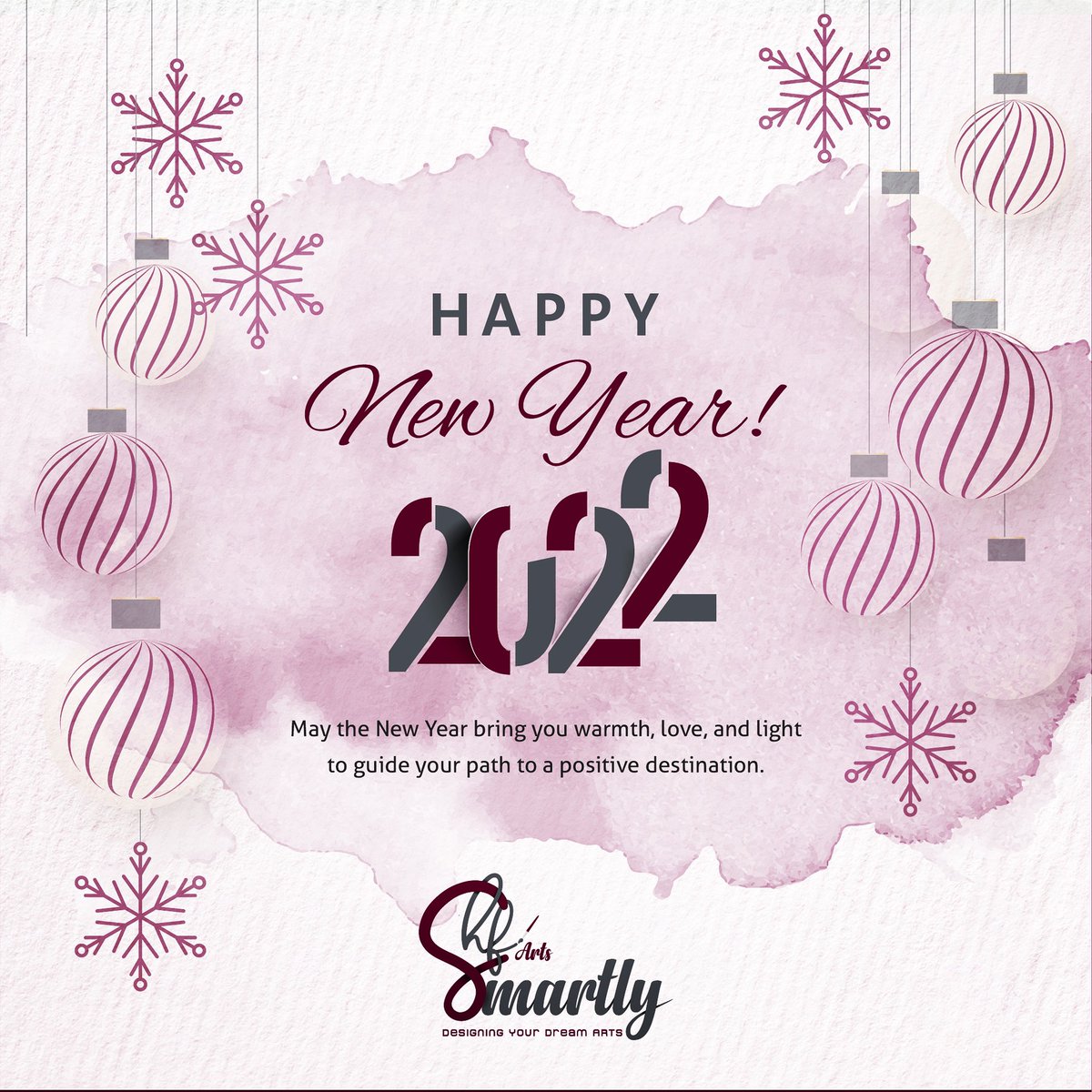 smartlyarts's tweet photo. May the New Year bring you warmth, love, and light to guide your path to a positive destination.🥳🎉🎉 https://t.co/VPQVpbREsB