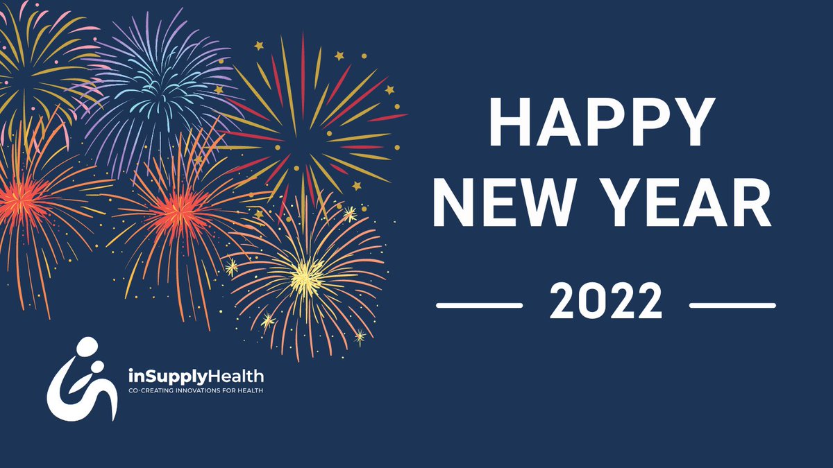 inSupplyHealth's tweet photo. #HappyNewYear from all of us at #inSupplyHealth!
Wishing you a happy, healthy, and prosperous 2022.
#CoCreatingInnovations https://t.co/S6Xa4NXQtG