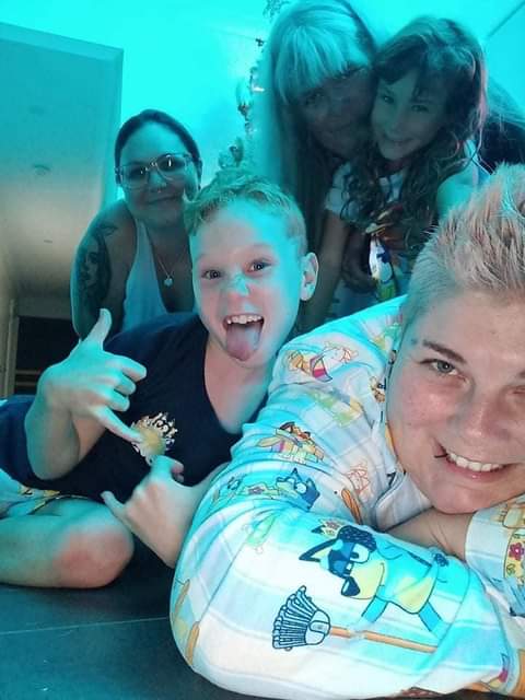 Thanks everyone for my 60th Birthday wishes, i had so much fun with daughter Bec, her partner Amanda and grandkids Oscar and Billie. Thanks for the cake, dinner, necklace and Bluey Pj's.