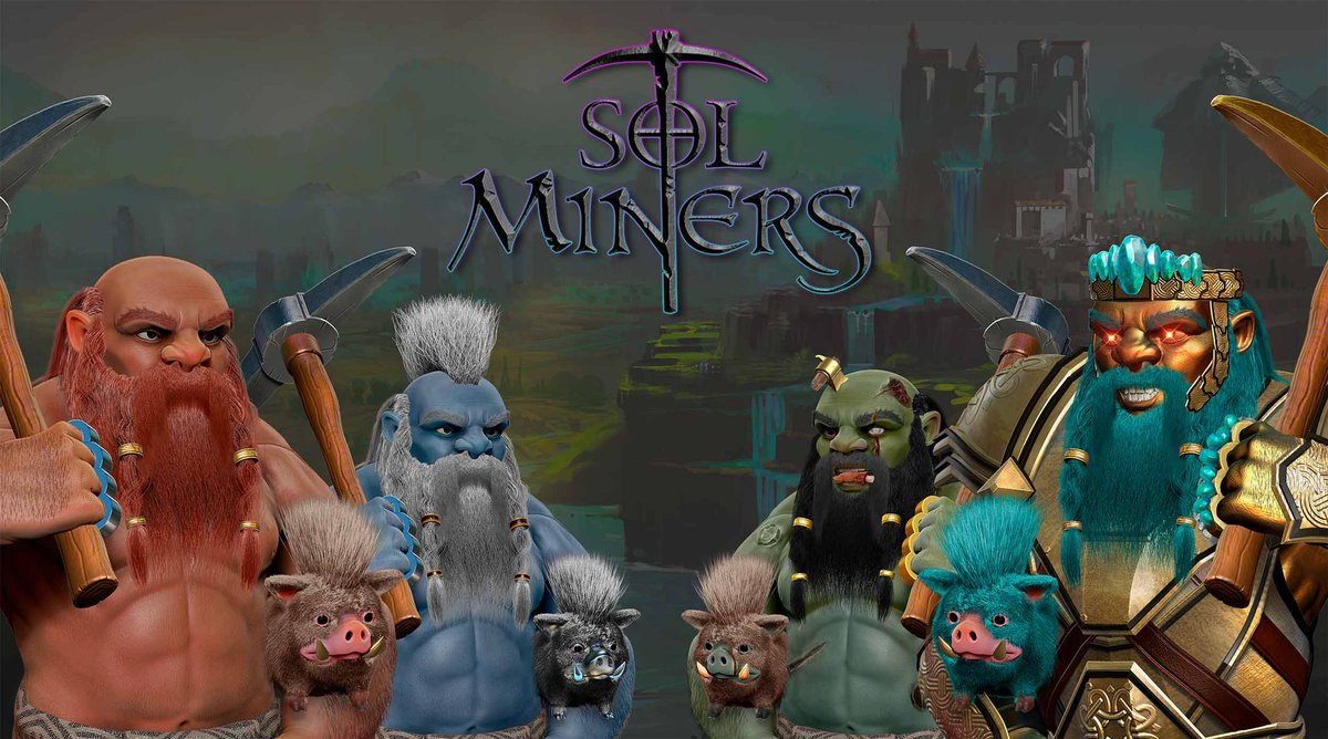 solcraftgame's tweet photo. To celebrate the New Year we're giving away a Sol Miners NFT which will allow you to mine crypto in our P2E NFT Game on Solana. To enter follow these instructions:

⛏️ Like and share this post
⛏️ Follow us
⛏️ Post your favourite GIF in the comments 

Winner picked in 48hrs #nfts https://t.co/fWMwa26ufC