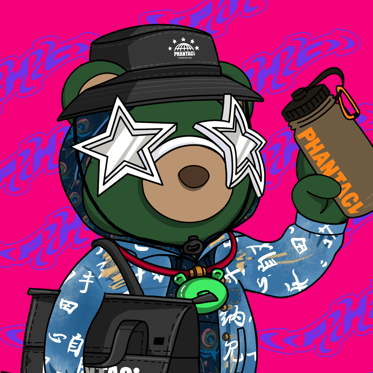 anselcheng's tweet photo. Lovely!! Cool PHANTA BEAR!! I love this one!!!

1/1 11:00 (UTC+8) Start public mint, after 40 minutes...SOLD OUT!! That's crazy!!!

Join the Discord: https://t.co/sc005QpnF7

#phantabear   
#ezek 
#NFTCommunity 
@EzekClub https://t.co/ye0dPRdteW