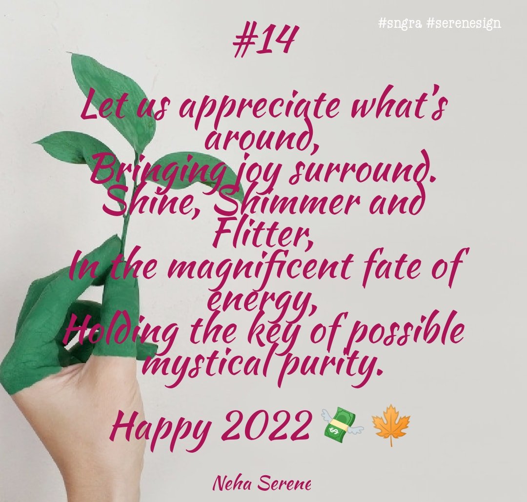 nehaserene_'s tweet image. #Repost #ReadCaption 👇

Dear all 🍁

I welcome you all in 2022, d new beginning with the hope of abundant health, wealth, prosperity and surprising sales numbers.

Have an awesome growth 📈 personal &amp;amp; professional.💸🥳

#HAPPYNEWYEAR #2022NewYear #sales #Coach #WritingCommunity