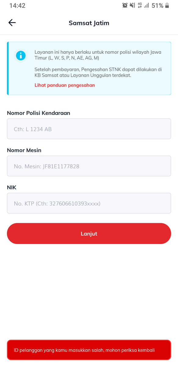 senn_husenn's tweet photo. @linkaja Kesalahan input id pelanggan dimananya?
Saya merasa sudah benar semua input data https://t.co/HYG7rIPaTg