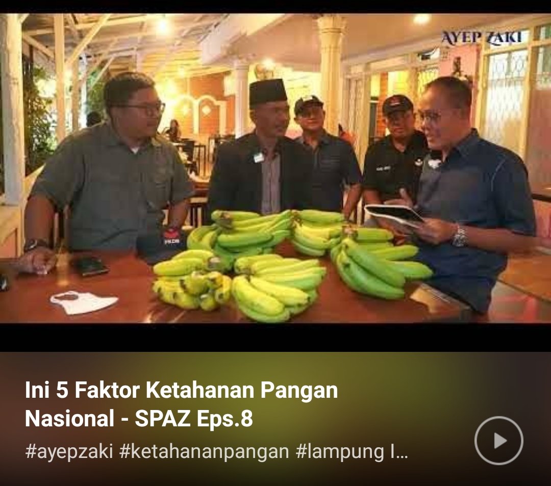 FkdbKalbar's tweet photo. Selamat Siang ! 👋
Ayo dukung Channel Ayep Zaki dengan cara men- subscribe dan like videonya, juga di media sosial FKDB lainnya

Ini 5 Faktor Ketahanan Pangan Nasional - SPAZ Eps.8
https://t.co/RUbDVM34hk https://t.co/oqACoYYoRy
