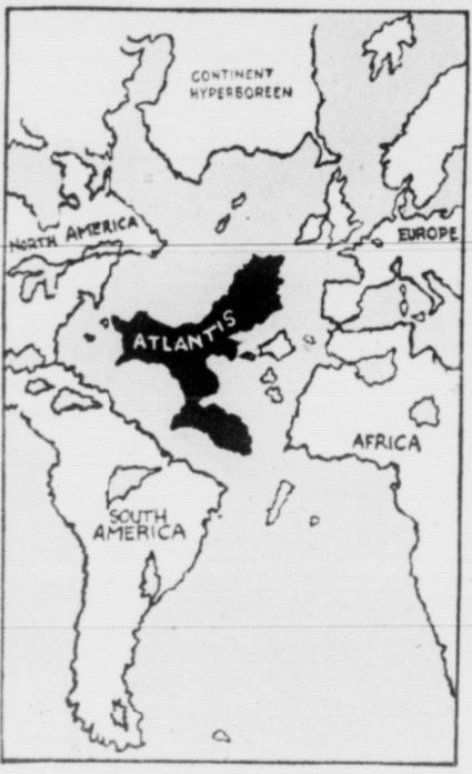 Gr8Believer's tweet photo. Interesting map of where Atlantis may have been. Also, interesting is Greenland is depicted as Hyperboreen which was the center of the Earth.
#Atlantis #Hyperboria https://t.co/rvSc6KhsJa