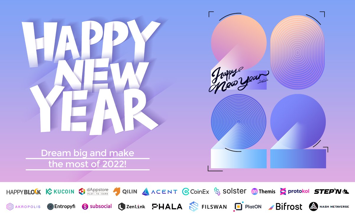 RealHappyBlock's tweet photo. In this past year, we clearly felt the rapid changes of the era, and together we witnessed important and unforgettable moments.
2021 milestone will soon be the past, 2022, we are on the way! Happy New Year! Dream big and make the most of 2022! https://t.co/JKpBszIiLJ