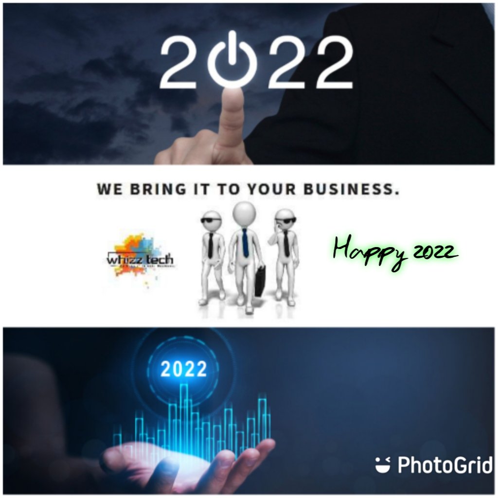 WhizzTech's tweet photo. Happy 2022. 
May IT be with you. 
We bring IT to your business.
We keep IT simple. https://t.co/z6E6tn31xs