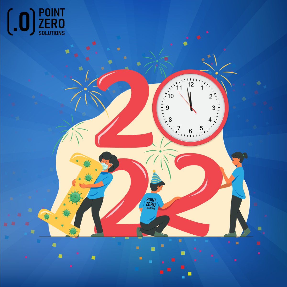 pzer0s's tweet photo. What time is it?
It's time to say bye to 2021 and pray for a virus-free year.
#pZEROs #newyear #2022 #newresolutions #byebye2021 #letsevolvetogether #pointhai https://t.co/45JWe3uKii