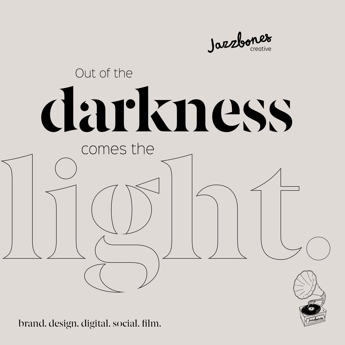 JazzbonesUK's tweet photo. Out of the darkness comes the light ๐ค๐ค
https://t.co/Gnz1nsj0J0
We are sending positive vibes for a happy, healthy and wealthy new year and we hope 2022 is a good one for you!
#Jazzbones #Creative #Swindon #Wiltshire #brand #design #digital #social #film #propelyourbusiness https://t.co/2lQzh2qFpX