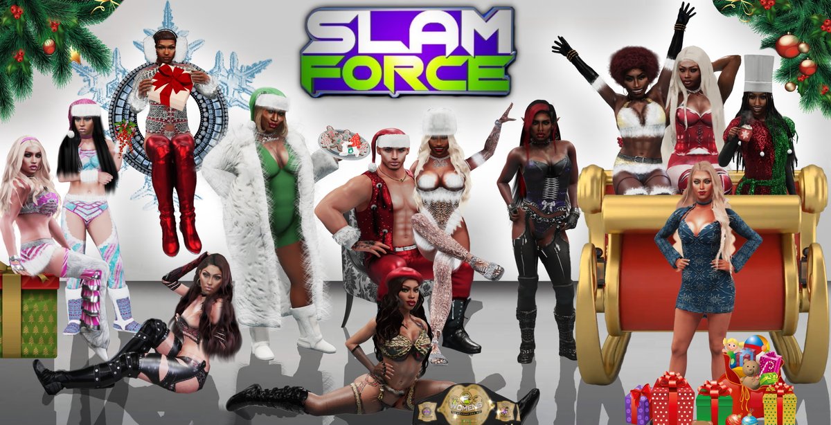 IAmVisionXo's tweet photo. We at SlamForce would like to wish you all the Happiest of Holidays as we usher in the New Year! #HappyHolidays #NewYear2022 #HappyNewYear 🎅🏽❄️✨🎇🧨 https://t.co/4iyMvVgzE9
