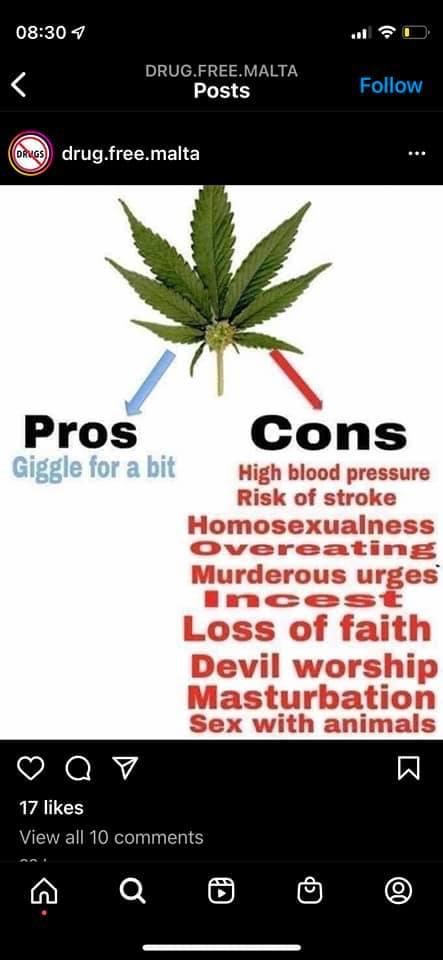 caronazo's tweet photo. Motstanderne av legalisering på Malta. 😂 https://t.co/Bq469zzGNI
