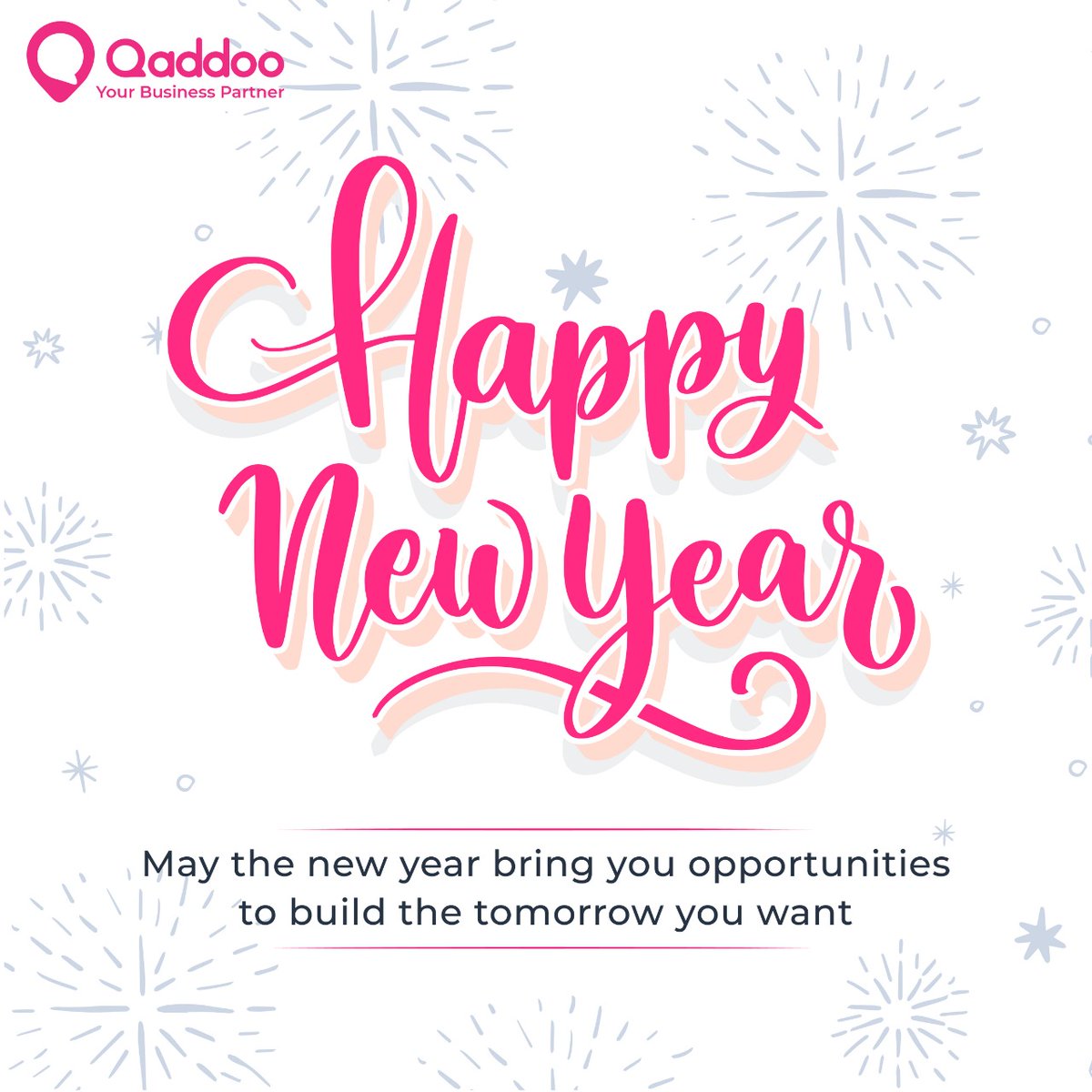 qaddooapp's tweet photo. Team Qaddoo wishes everyone a very Happy New Year! 🤩🥳 #newyear #2022year #shoplocal #pandemic #party #digitalindia #retailindia https://t.co/MdPmczPCr4