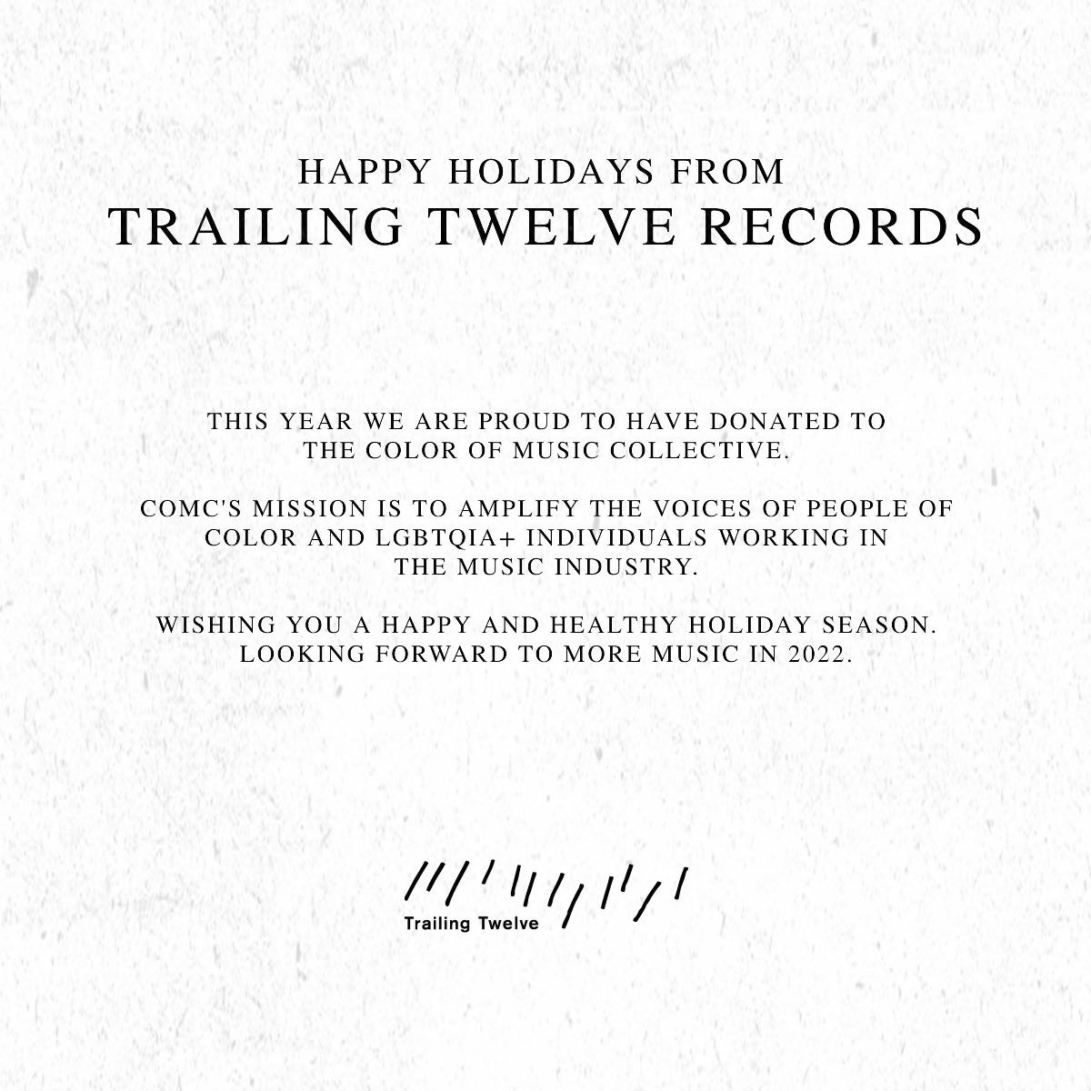 Happy Holidays and cheers to even better things in 2022!