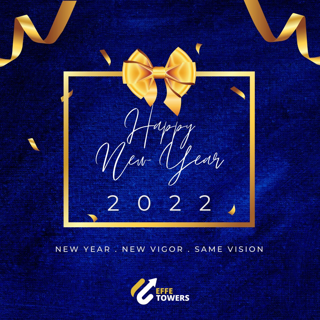effetowers's tweet image. It’s the launch of a New Year, but the vision remains the same.

Taking you to the very top. 

Welcome to 2022

Happy New Year!

#happynewyear2022 #newbeginnings #samevision #effetowers #HappyNewYear