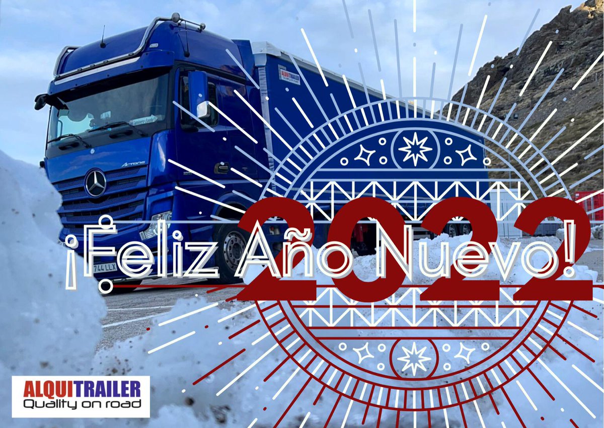 Desde Alquitrailer Quality on Road os queremos desear.....