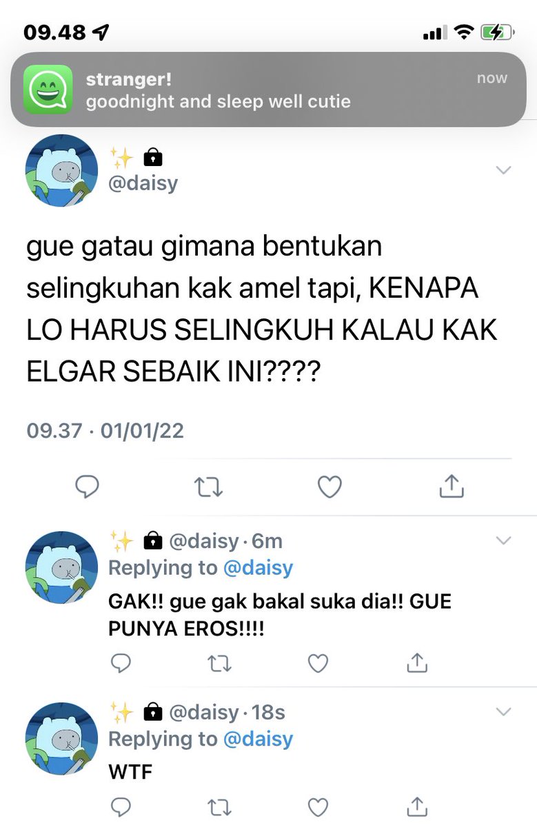 Goodnight cutie🌙

———-

Jeno one tweet au