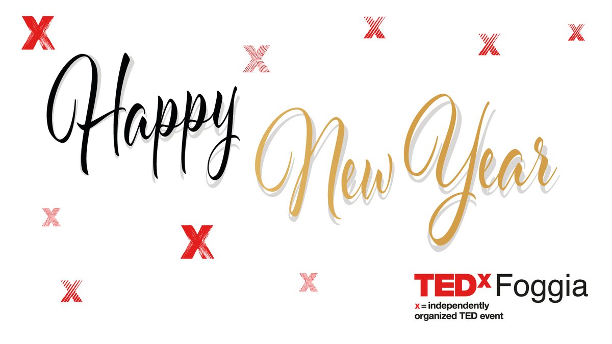 Che sia un anno migliore, che esploda la pace ovunque. Nelle famiglie di sangue e non, nei team, nelle squadre, nelle coppie, nei più piccoli gruppi di persone fino alle nazioni e i paesi del nostro mondo. 

Ce lo auguriamo davvero.
Buon anno a tutti da TEDxFoggia.