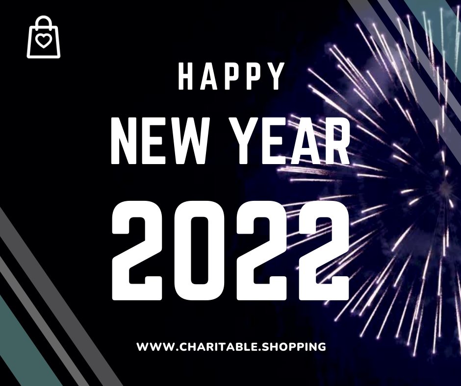CharitableShopp's tweet photo. Happy New Year! From everyone here at Charitable Shopping we hope you have an amazing New Year filled with happiness and success!🎇
#NewYearsDay #2022 https://t.co/TqDBflbP7p