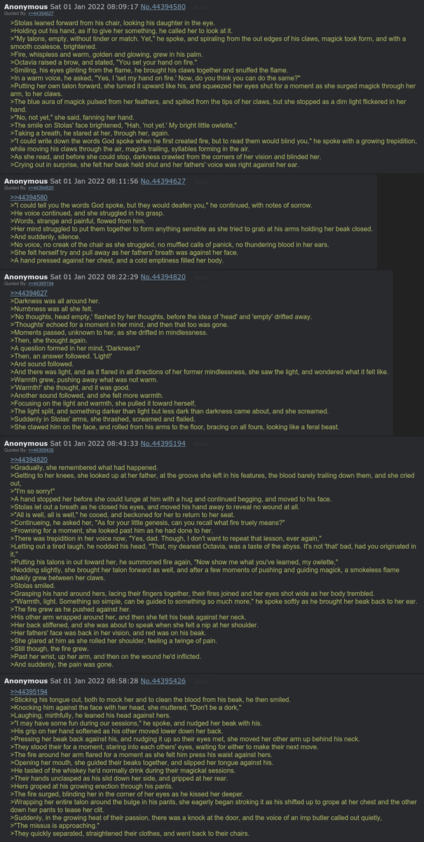 chamoisyll's tweet photo. #helluvaBoss #stolas #octavia #greenText #nsfw #stovia https://t.co/4TzJTpPKOk