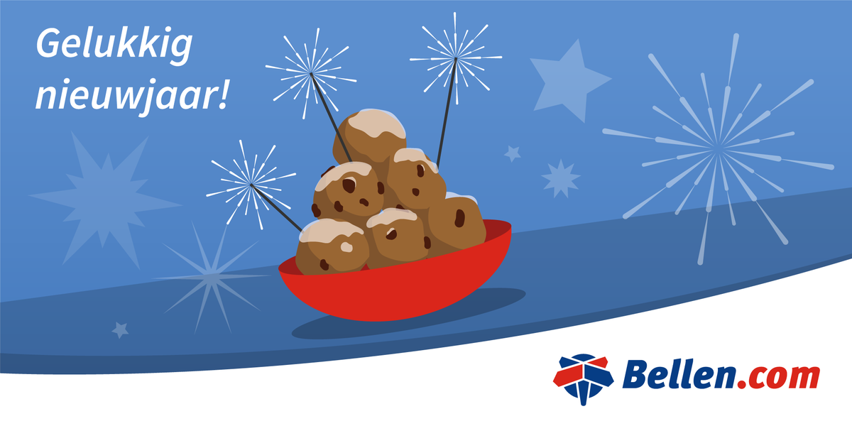 Bellen.com wenst jou een gelukkig nieuwjaar! 🌟