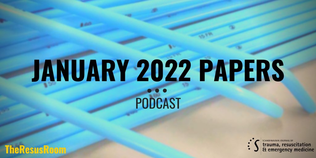 TheResusRoom's tweet photo. January ‘22 Papers Podcast

•Thoracostomy; what is the complication rate &amp; how can we improve?
•Calcium in cardiac arrest?
•Bougie or stylet for emergency intubations?

https://t.co/JllNsEB79d

https://t.co/ipr8fDYKCi

https://t.co/RNpmm817fz #FOAMed https://t.co/rmRL3Tkyit
