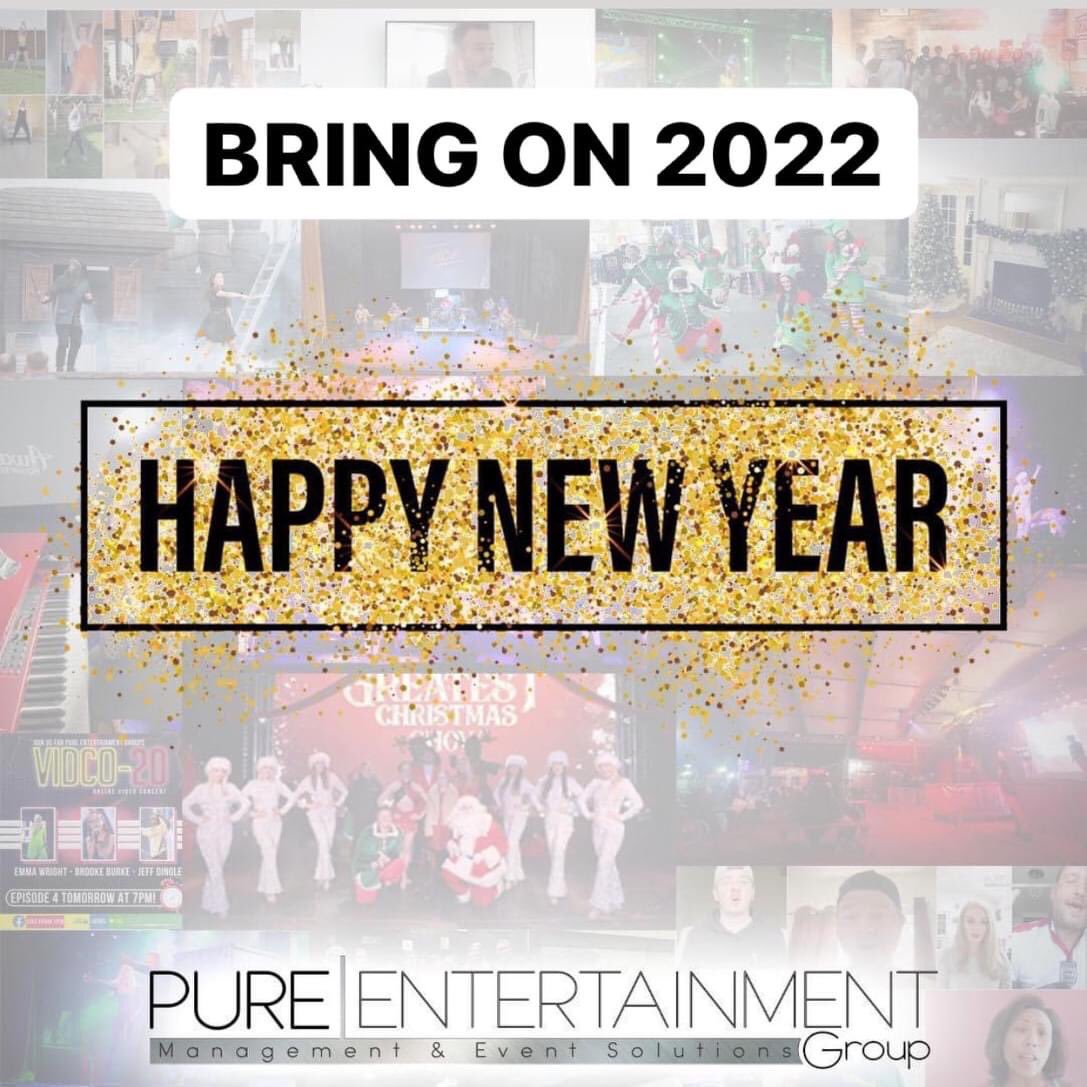 pureentgp's tweet photo. Happy New Year to all of our trusted Clients, Artistes, Performers, Staff and followers! 🥳💥

CHEERS TO 2021 AND AN EVEN BUSIER 2022!! 🥂🍻 

#pureentertainmentgroup #happynewyear #management #livemusic #singers #dancers #tributes #weddingplanner #media #2022 https://t.co/AalZokK19U