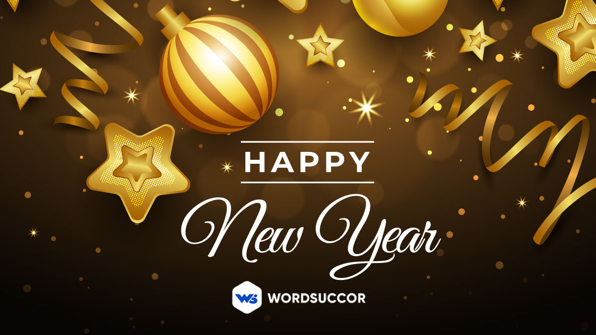 WordSuccor's tweet photo. A new year is like a blank book; the pen is in your hands. It is your chance to write a beautiful story for yourself. Happy New Year!

#newyear #happynewyear #love #happy #newyearseve #photography #fashion #newyears #like #follow #goals #new #celebration #wordsuccor #wordpress https://t.co/NT3oNxmYGs