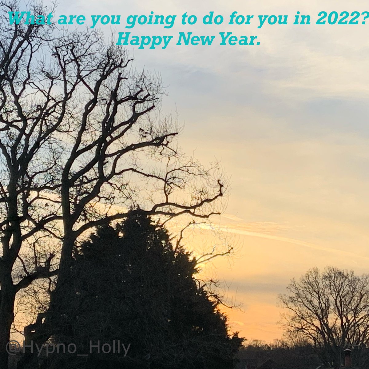 HollysStone's tweet photo. Sun and blue sky on the first day of the year. That’s got to be a good thing! Wishing you all a healthy 2022. 🤗 https://t.co/5YliQlmcxC
