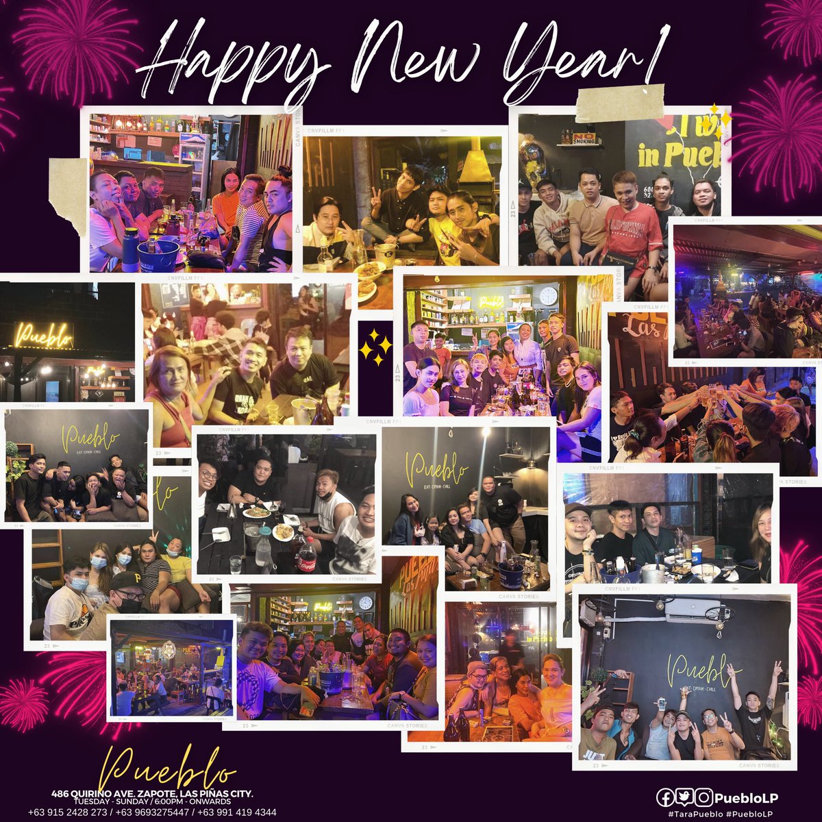PuebloLP's tweet photo. Cheers to a wonderful rollercoaster ride of 2021, looking forward to having more crazy and fun-filled memories ahead of 2022! 🥳🎉🍺❤️🎆🎊

#Hello2022 #TaraPueblo #PuebloLP #ChoosePueblo #iWasInPueblo #ImFeeling2022 #SouthPeeps #WeTheSouth #SouthBuzz #TigaSouthKaBa https://t.co/unEEnxNk01