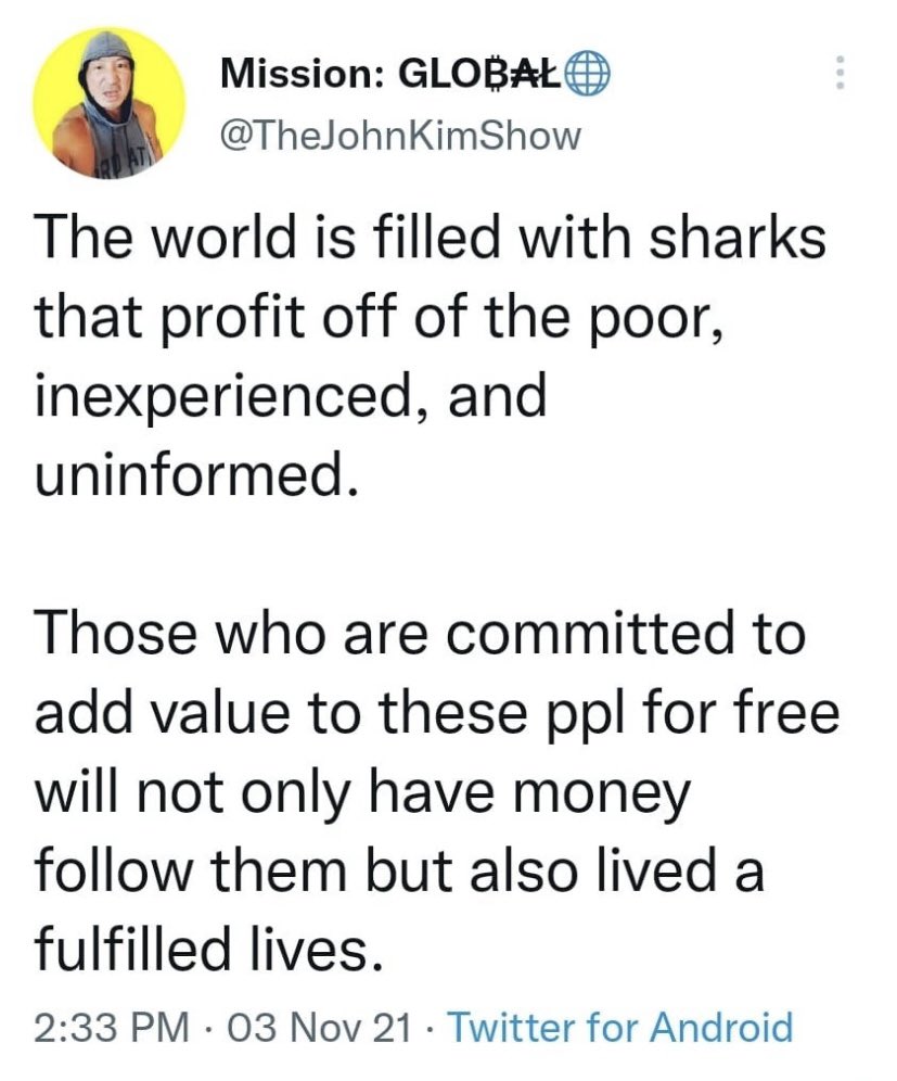 I’m Back. Mission: GLOBAL 🌎 (@johnkimltc) on Twitter photo 