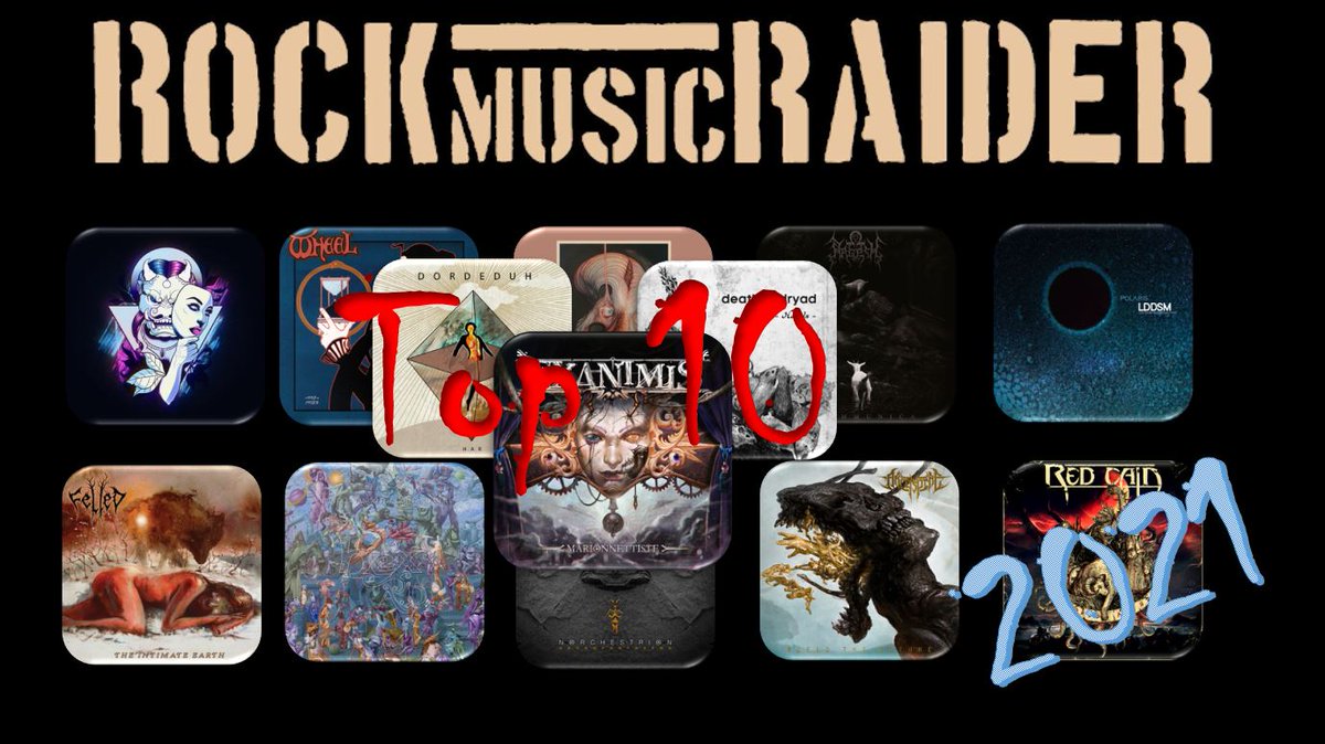 RockmusicRaider's tweet photo. Behold! RMR's 2021 Top 10 Records are ready for ye. Enjoy!
Bands: #Wheel, #Kollapse, #Argesh, #HexAD, #Need, #Archspire, #RedCain, #Dordeduh, #DeathOfADryad, #Exanimis, #LosDicidentesDelSucioMotel, #ThyRow, #Felled
https://t.co/VuogTIBDPd
#2021Top10Records #Top10 https://t.co/1UsFAduZau