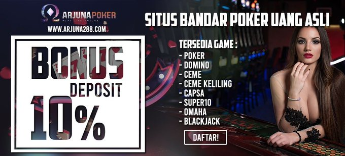 SAnggrianis's tweet photo. Wajib coba main di ARJUNA POKER ,  Ayooo kumpul kan TO kamu sebanyak mungkin dan tukarkan dengan hadiah event TERBAIK !

(HADIAH TANPA DI UNDI SEMUA PASTI DAPAT)

Min depo Rp 20RB
Min withdraw Rp 50RB

Bonus Deposit 10%

Yuk daftar sekarang juga !

Link : https://t.co/51W1U8LLvW https://t.co/jOXe3ztBzv