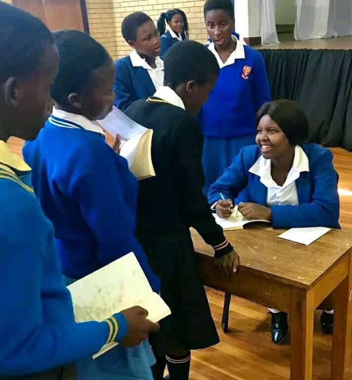 My book is now on the shelves of the schools libraries and it is great that so many students will have access to the book❤️

DJ Hlo. Bonang. Tribalism. bheki cele #SongOfTheYear