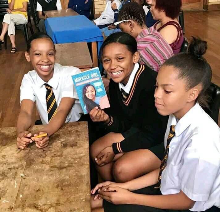 Sivosethu09's tweet photo. My book is now on the shelves of the schools libraries and it is great that so many students will have access to the book❤️

DJ Hlo. Bonang. Tribalism. bheki cele #SongOfTheYear https://t.co/o4cqiJjwYt
