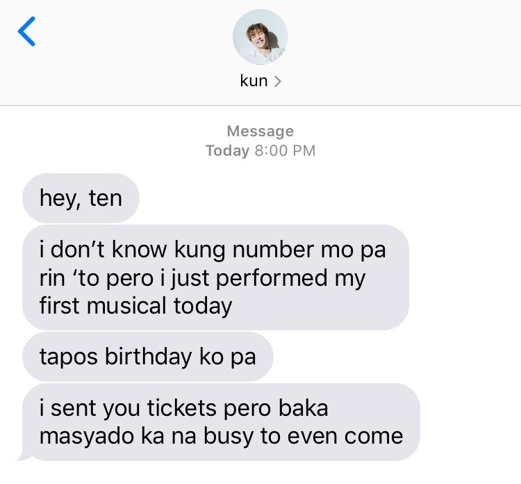 sojubangs's tweet photo. #kunten: happy birthday,
a two-tweet au https://t.co/jGi4TUMfsu