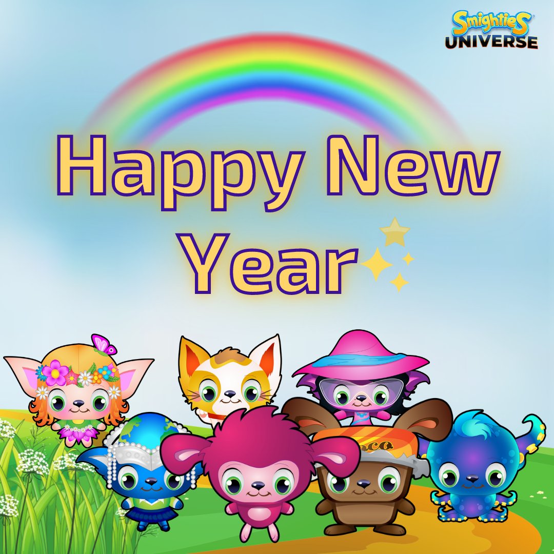 SmightiesU's tweet photo. Hello 2022!😃 The Smighties Universe team would like to wish everyone a happy new year. 2022 is going to be an exciting year for us, so make sure to keep an eye out for our updates! https://t.co/7PEcP7ZNXp
