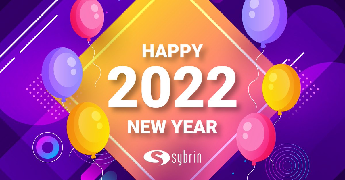 SybrinSystems's tweet photo. We wish you a happy, healthy, and prosperous new year! #HappyNewYear #Sybrin https://t.co/asYTuaoDta