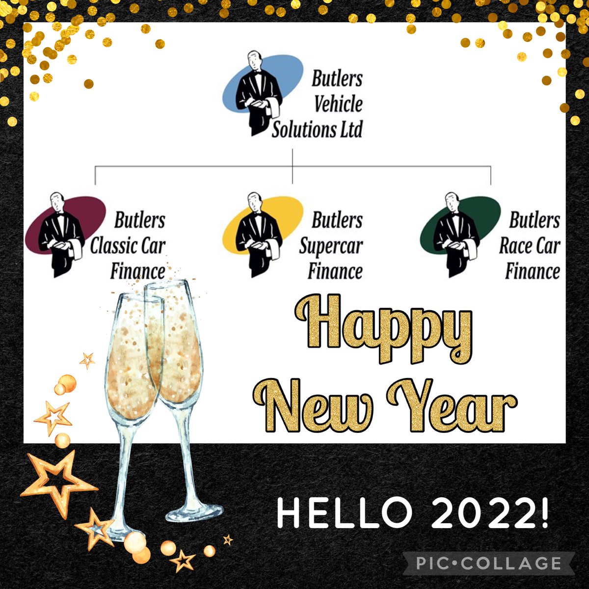 ButlersClassic's tweet photo. Happy New Year to all our everyone 🥳🥂 #HappyNewYear #2022NewYear #financemyclassiccar https://t.co/b29aICHax6