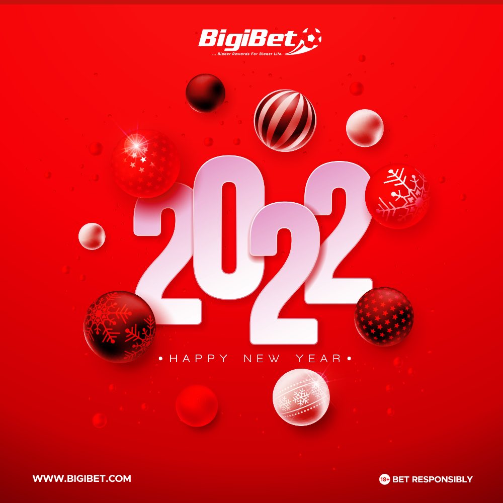 bigibet's tweet photo. Happy New Year 🎊🎈 

We wish you a beautiful 2022 filled with Peace, Love and Prosperity 🥳

#2022 #happynewyear #newyear https://t.co/fyYbPz6mb0