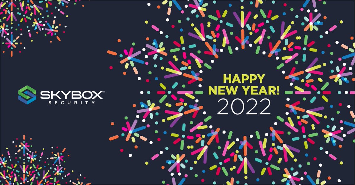 sanketsayz's tweet photo. We look forward to another year of helping our customers solve their most challenging #cybersecurity problems.
#happynewyear2022 #skyboxsecurity #greetings https://t.co/XYYMMTpNeC