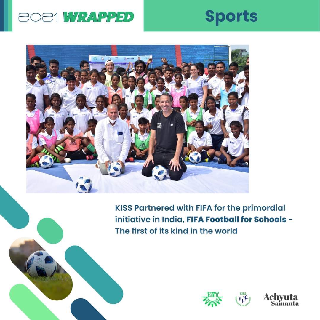 RoutSnehasish's tweet photo. KISS Partnered with FIFA for the primordial initiative in India, FIFA Football for Schools - The first of its kind in the world. #KIITLeads @KIITUniversity @kissfoundation @achyuta_samanta https://t.co/JLherLldPL