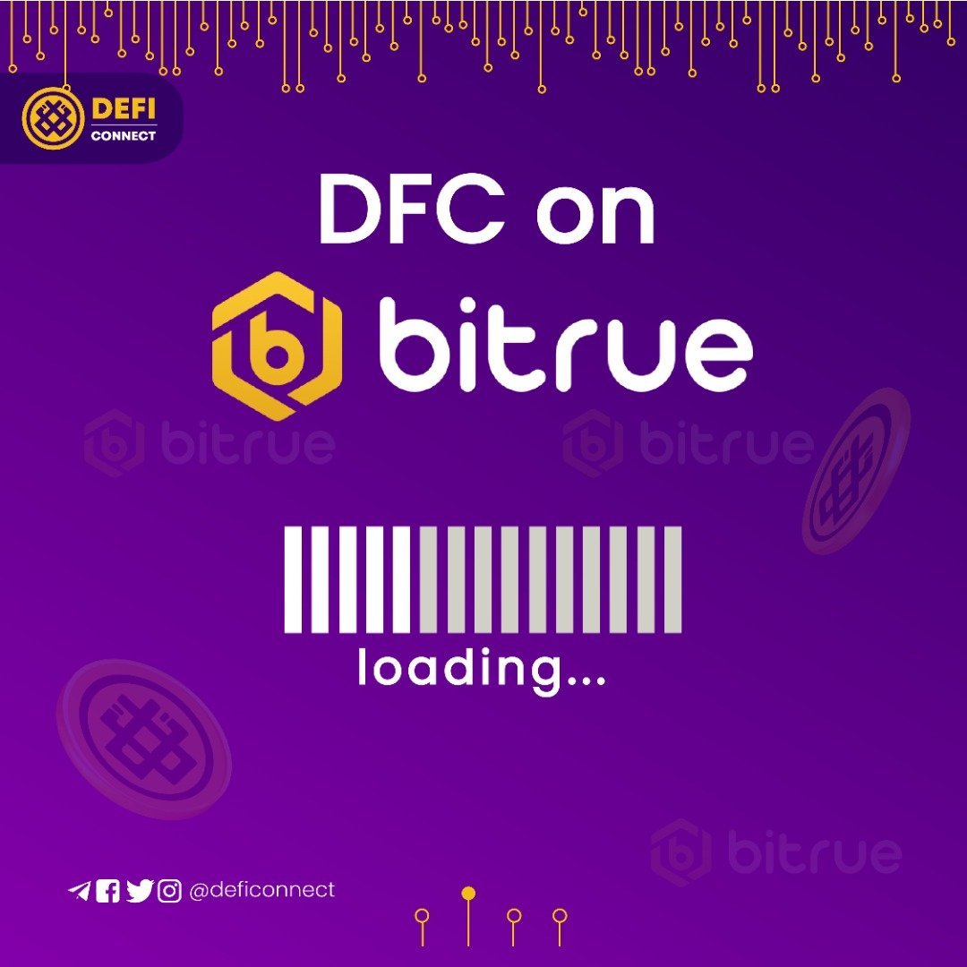 One of our #2022Goals is to be live <a href="/BitrueOfficial/">Bitrue</a> in January.

#DefiConnect 
#DFC to the moon
